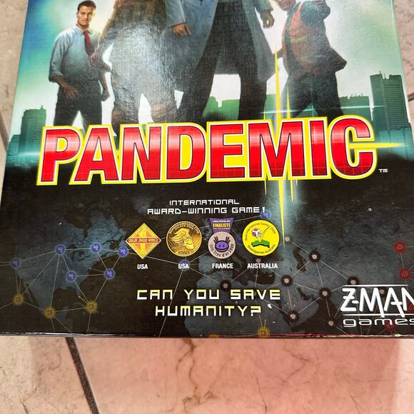 Pandemic Board Game Z-Man 2-4 Player Strategy Survival Strategic Cooperative - Picture 5 of 15